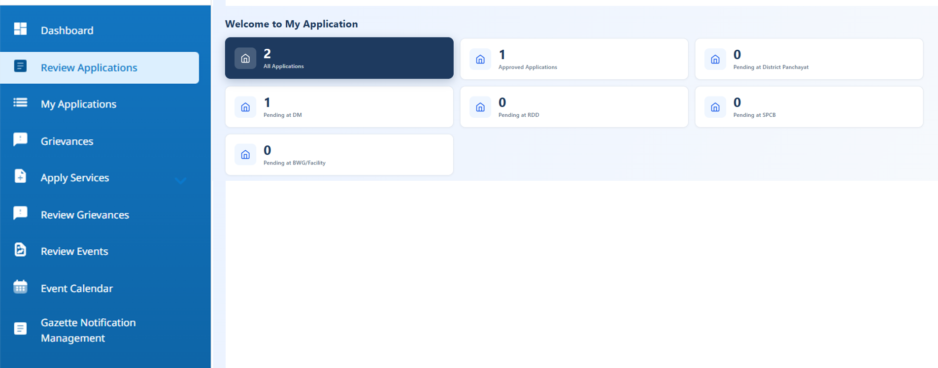 RLB-DP Review Applications
