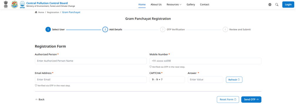 RLB-GP Registration Form