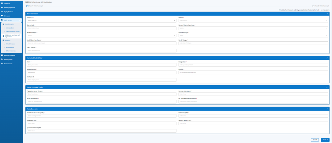 RLB-GP Registration Form