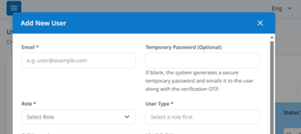 SPCB User Management