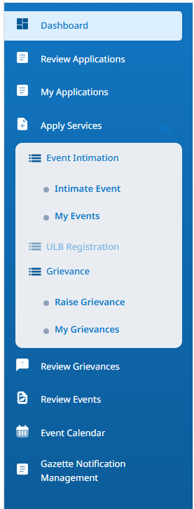 ULB Dashboard